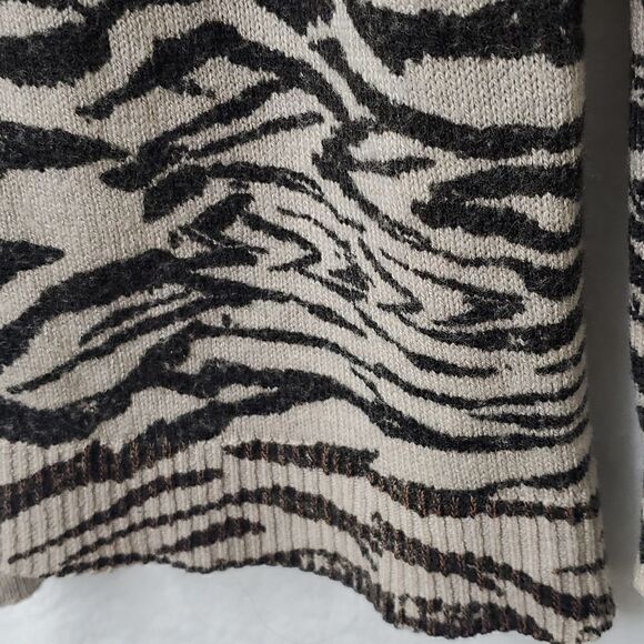 H&M Zebra Print Light Open Cardigan Size XS - Picture 14 of 16